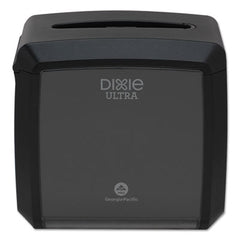 Dixie® Tabletop Napkin Dispenser, 7.6 x 6.1 x 7.2, Black