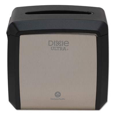 Dixie® Tabletop Napkin Dispenser, 7.6 x 6.1 x 7.2, Stainless Napkin Dispensers - Office Ready