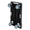 deflecto® Heavy-Duty Platform Cart, 300 lb Capacity, 21 x 32.5 x 37.5, Black Platform Trucks - Office Ready