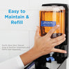 Georgia Pacific® Professional Pacific Blue Ultra Soap/Sanitizer Dispenser,200 mL Refill, 5.6 x 4.4 x 11.5, Black Liquid Soap Dispensers, Manual - Office Ready