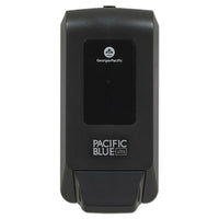 Georgia Pacific® Professional Pacific Blue Ultra Soap/Sanitizer Dispenser,200 mL Refill, 5.6 x 4.4 x 11.5, Black Liquid Soap Dispensers, Manual - Office Ready