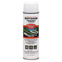 Rust-Oleum® Industrial Choice® Athletic Field Inverted Striping Paint, Flat Athletic Inverted White, 17 oz Aerosol Can, 12/Carton Marking Paints - Office Ready