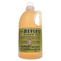 Mrs. Meyer's® Clean Day Liquid Laundry Detergent, Lemon Verbena Scent, 64 oz Bottle Laundry Boosters - Office Ready