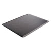 deflecto® Ergonomic Sit Stand Mat, 48 x 36, Black Anti Fatigue Mats - Office Ready