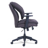 SertaPedic® Cosset Ergonomic Task Chair, Supports Up to 275 lb, 19.5" to 22.5" Seat Height, Gray Seat/Back, Black Base Office Chairs - Office Ready