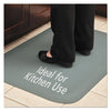 Guardian Pro Top Anti-Fatigue Mat, PVC Foam/Solid PVC, 24 x 36, Gray Anti Fatigue Mats - Office Ready