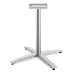 HON® Between Seated Height Bases, 26.18w x 29.57h, Silver