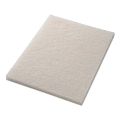 Americo® Polishing Pads, 14 x 20, White, 5/Carton