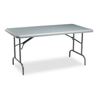 Iceberg IndestrucTable® Industrial Folding Table, Rectangular, 60