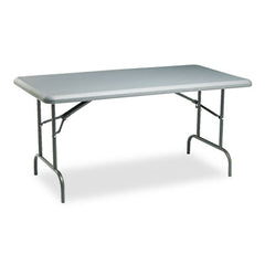 Iceberg IndestrucTable® Industrial Folding Table, Rectangular, 60" x 30" x 29", Charcoal