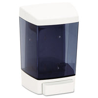 Impact® Clearvu® ClearVu® Plastic Soap Dispenser, 46 oz, 5.5 x 4.25 x 8.5, White Liquid Soap Dispensers, Manual - Office Ready