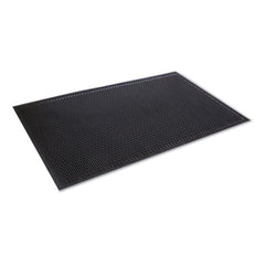 Crown Crown-Tred™ Indoor/Outdoor Scraper Mat, Rubber, 35.5 x 59.5, Black