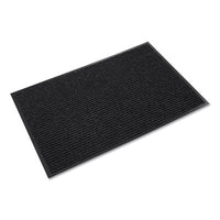 Crown Needle-Rib™ Wiper/Scraper Mat, Polypropylene, 36 x 48, Charcoal Wiper Mats - Office Ready