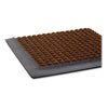 Crown Super-Soaker™ Wiper/Scraper Mat with Gripper Bottom, Polypropylene, 36 x 120, Dark Brown Wiper Mats - Office Ready