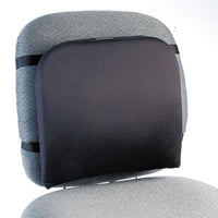 Kensington® Memory Foam Backrest, 16 x 12 x 16, Black Seat Cushions & Backrests - Office Ready