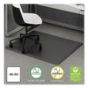 deflecto® Ergonomic Sit Stand Mat, 53 x 45, Black Anti Fatigue Mats - Office Ready