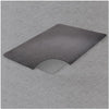 deflecto® Ergonomic Sit Stand Mat, 48 x 36, Black Anti Fatigue Mats - Office Ready