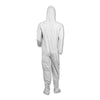 KleenGuard™ A40 Zipper Front Liquid and Particle Protection Coveralls, Ankle, Hood and Boot Coveralls, 4X-Large, White, 25/Carton Coveralls - Office Ready