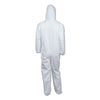 KleenGuard™ A40 Zipper Front Liquid and Particle Protection Coveralls, X-Large, White, 25/Carton Coveralls - Office Ready