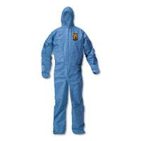 KleenGuard™ A20 Breathable Particle Protection Coveralls, Large, Blue, 24/Carton Coveralls - Office Ready
