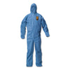 KleenGuard™ A20 Breathable Particle Protection Coveralls, Large, Blue, 24/Carton Coveralls - Office Ready