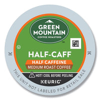 Green Mountain Coffee® Half-Caff Coffee K-Cups®, 96/Carton Half-Caffeinated Coffee K-Cups - Office Ready