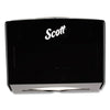 Scott® Scottfold™ Folded Towel Dispenser, 10.75 x 4.75 x 9, Black Multifold Towel Dispensers - Office Ready