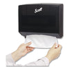 Scott® Scottfold™ Folded Towel Dispenser, 10.75 x 4.75 x 9, Black Multifold Towel Dispensers - Office Ready