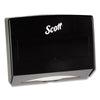 Scott® Scottfold™ Folded Towel Dispenser, 10.75 x 4.75 x 9, Black Multifold Towel Dispensers - Office Ready