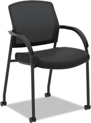 HON Lota Multi-Purpose Side Chair | Fixed Loop Arms | Black  H2285.VA10.T