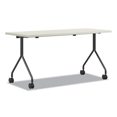 HON® Between™ Nested Multipurpose Tables, Rectangular, 60w x 30d x 29h, Silver Mesh/Loft Multiuse Folding & Nesting Tables - Office Ready