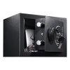 Sentry® Safe Electronic Security Safe, 0.14 cu ft, 9w x 6.6d x 6.6h, Black Hotel & Hospitality Safes - Office Ready