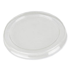 Durable Packaging Dome Lids, 3.25" Diameter, Clear, Plastic, 1,000/Carton