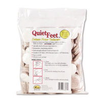 Master Caster® Quiet Feet™ Deluxe Noise Reducers, 1.25