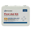 First Aid Only™ ANSI Class A Bulk First Aid Kit, 89 Pieces, Metal Case Commercial First Aid Kits - Office Ready