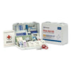 First Aid Only™ ANSI Class A Bulk First Aid Kit, 89 Pieces, Metal Case Commercial First Aid Kits - Office Ready