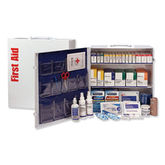 First Aid Only™ ANSI 2015 Compliant Industrial First Aid Kit, 100 People, 676 Pieces, Metal Case