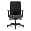 HON® Ignition® Series Mesh Mid-Back Work Chair, Supports Up to 300 lb, 17.5" to 22" Seat Height, Iron Ore Seat, Black Back/Base Office Chairs - Office Ready