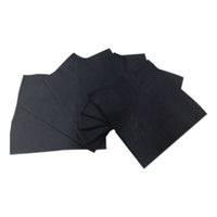 GEN Cocktail Napkins, 1-Ply, 9w x 9d, Black, 4,000/Carton Beverage/Cocktail Napkins - Office Ready