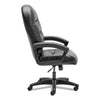 HON® Pillow-Soft® 2090 Series Executive High-Back Swivel/Tilt Chair, Supports Up to 250 lb, 16" to 21" Seat Height, Black Office Chairs - Office Ready