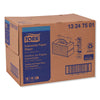 Tork® Industrial Paper Wiper, 4-Ply, 12.8 x 16.5, Unscented, Blue, 180/Carton Disposable Dry Wipes - Office Ready