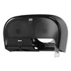 Tork® High Capacity Bath Tissue Roll Dispenser for OptiCore®, 16.62 x 5.25 x 9.93, Black High Capacity Roll Toilet Paper Dispensers - Office Ready