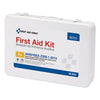 First Aid Only™ Unitized ANSI 2015 Compliant First Aid Kit, 84 Pieces, Metal Case Commercial First Aid Kits - Office Ready