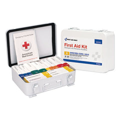 First Aid Only™ Unitized ANSI 2015 Compliant First Aid Kit, 84 Pieces, Metal Case