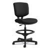 HON® Volt® Series Adjustable Task Stool, Supports Up to 275 lb, 22.88" to 32.38" Seat Height, Black Drafting & Task Stools - Office Ready