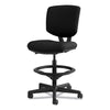 HON® Volt® Series Adjustable Task Stool, Supports Up to 275 lb, 22.88" to 32.38" Seat Height, Black Drafting & Task Stools - Office Ready