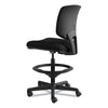 HON® Volt® Series Adjustable Task Stool, Supports Up to 275 lb, 22.88" to 32.38" Seat Height, Black Drafting & Task Stools - Office Ready