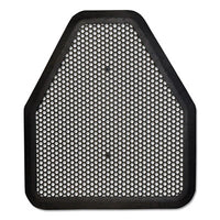 TOLCO® Urinal Mat, 20.75 x 18.5, Black, 6/Carton Bath & Restroom Mats - Office Ready