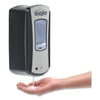 GOJO® LTX-12™ Touch-Free Dispenser, 1,200 mL, 5.75 x 3.33 x 10.5, Brushed Chrome/Black Foam Soap Dispensers, Automatic - Office Ready