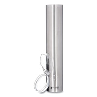 San Jamar® Pull-Type Water Cup Dispenser, For 5 oz Cups, Stainless Steel Metal Cup Dispensers - Office Ready